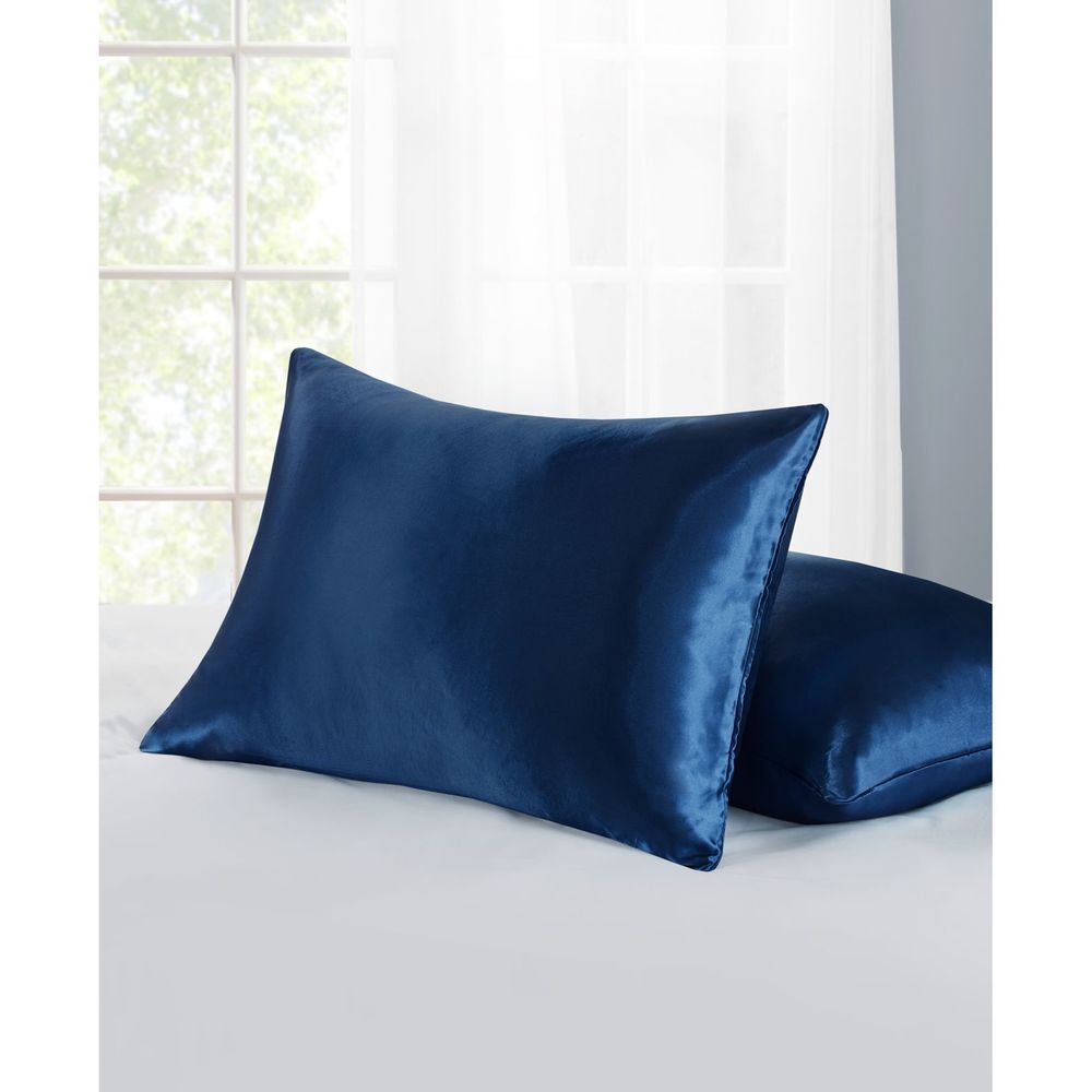Home Design 2 Pieces Satin Pillow Protector Set-Standard